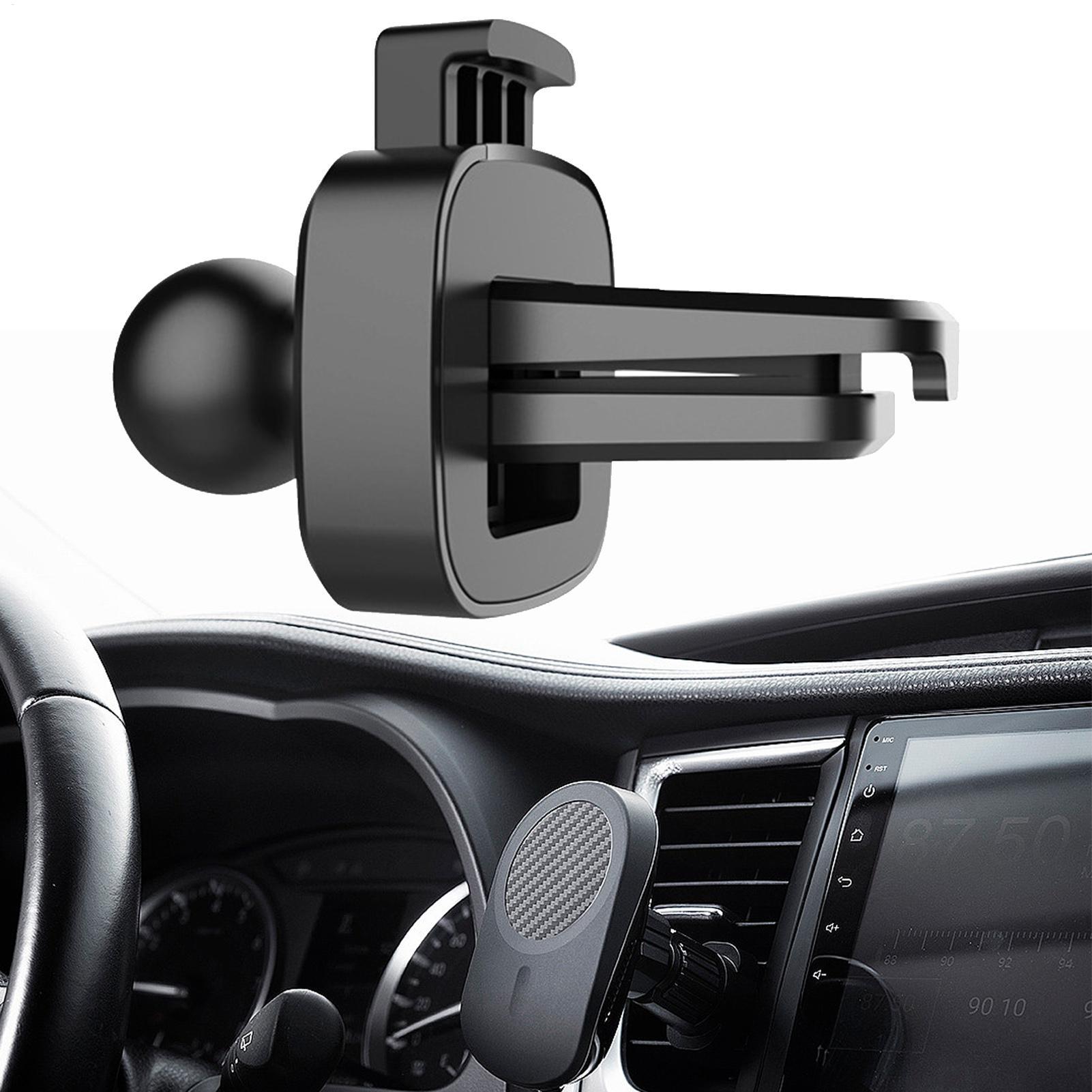 Joint Connector Bracket - ポータブル自動車電話ホルダー 17 ミリメートルボールヘッドベース自動エアベントスタンドダッシュボードマウント吸引ベース滑り止めブラケットカーアクセサリー