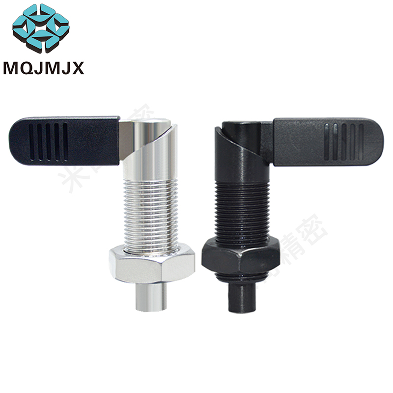 Cam Lock Nut - 1Pc FXVBK PXVBK L タイプレバーインデックスプランジャーカムアクションスプリングロードポジションピンインデックスプランジャー炭素鋼ロックナット付き