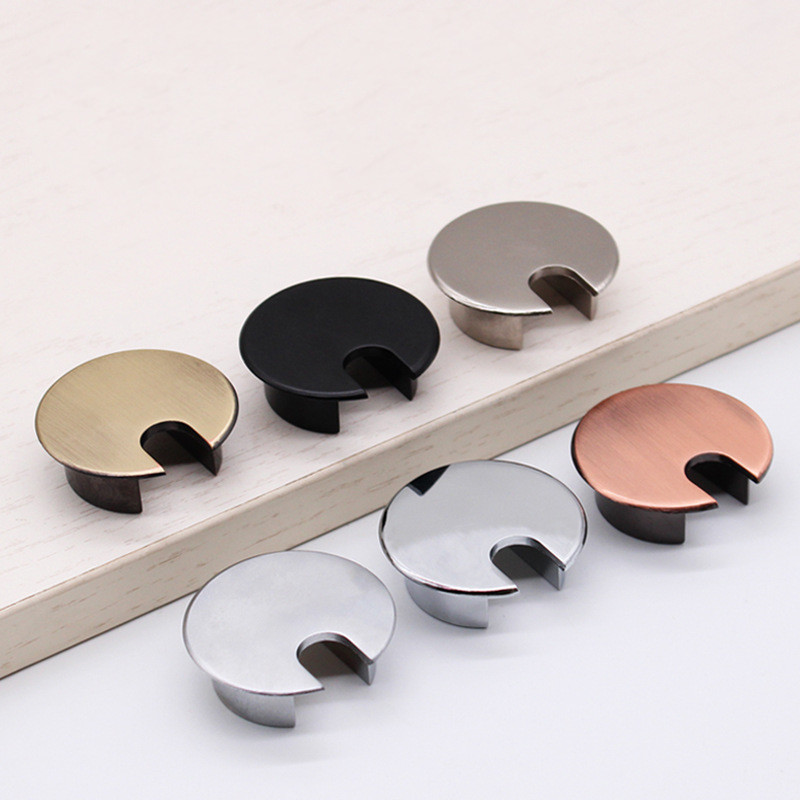 Furniture Hardware Outlet - 35ミリメートル丸線ケーブルホルダー亜鉛合金ワイヤー収納グロメット穴カバー出口デスクオフィステーブル家具ハードウェア