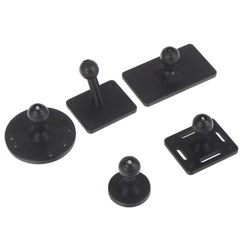 Joint Connector Bracket - 1Pc 17mm ボールマウントアダプターからボールジョイント/スクエアマウントベースへの変換、ラムマウント、ガーミンズモ、携帯電話、GPSホルダーマウントアクセサリー用