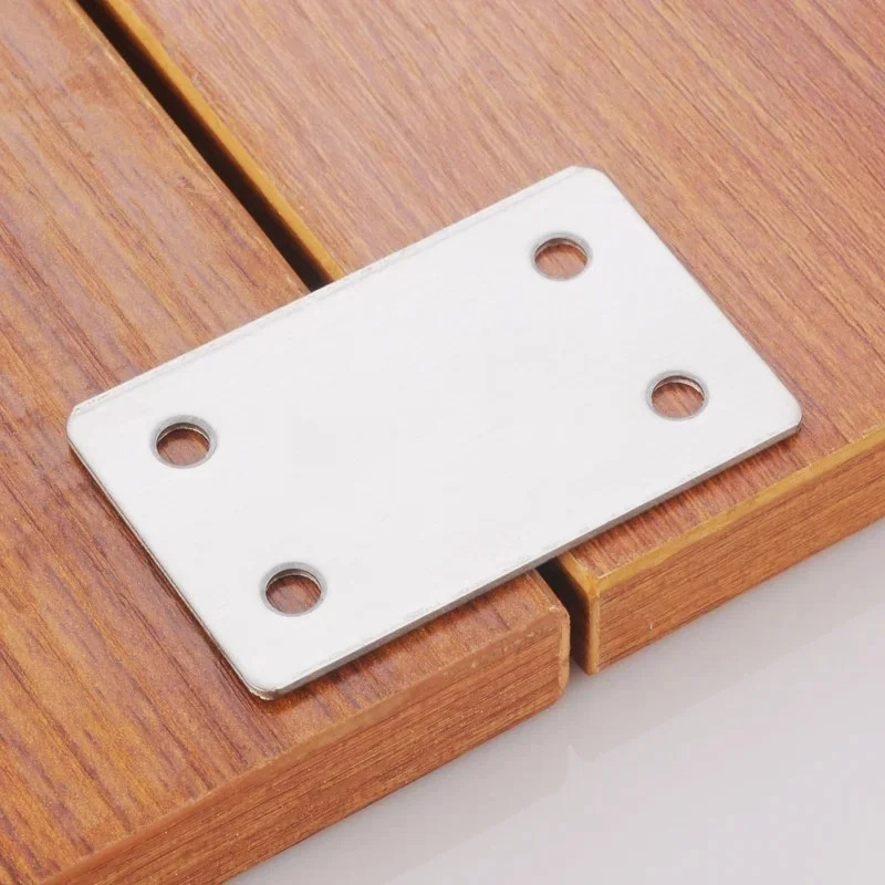 Furniture Joinery Hardware - 10 個のステンレス鋼 L 型固定ブラケットクイックリンク鉄板耐久性のある木工ハードウェア家具建具やアセ用