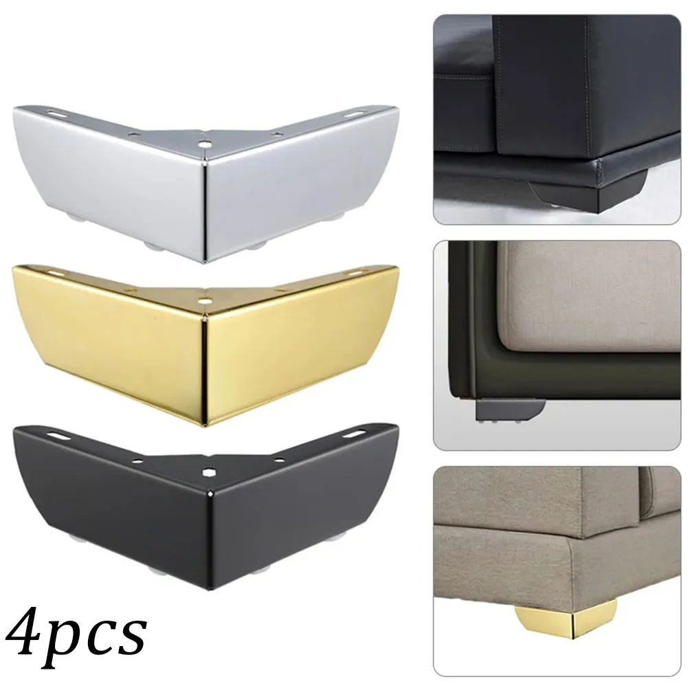 Furniture Hardware For Legs - 金属製家具脚,3層,頑丈な三角形の脚,ハードウェアの脚,DIY,4個