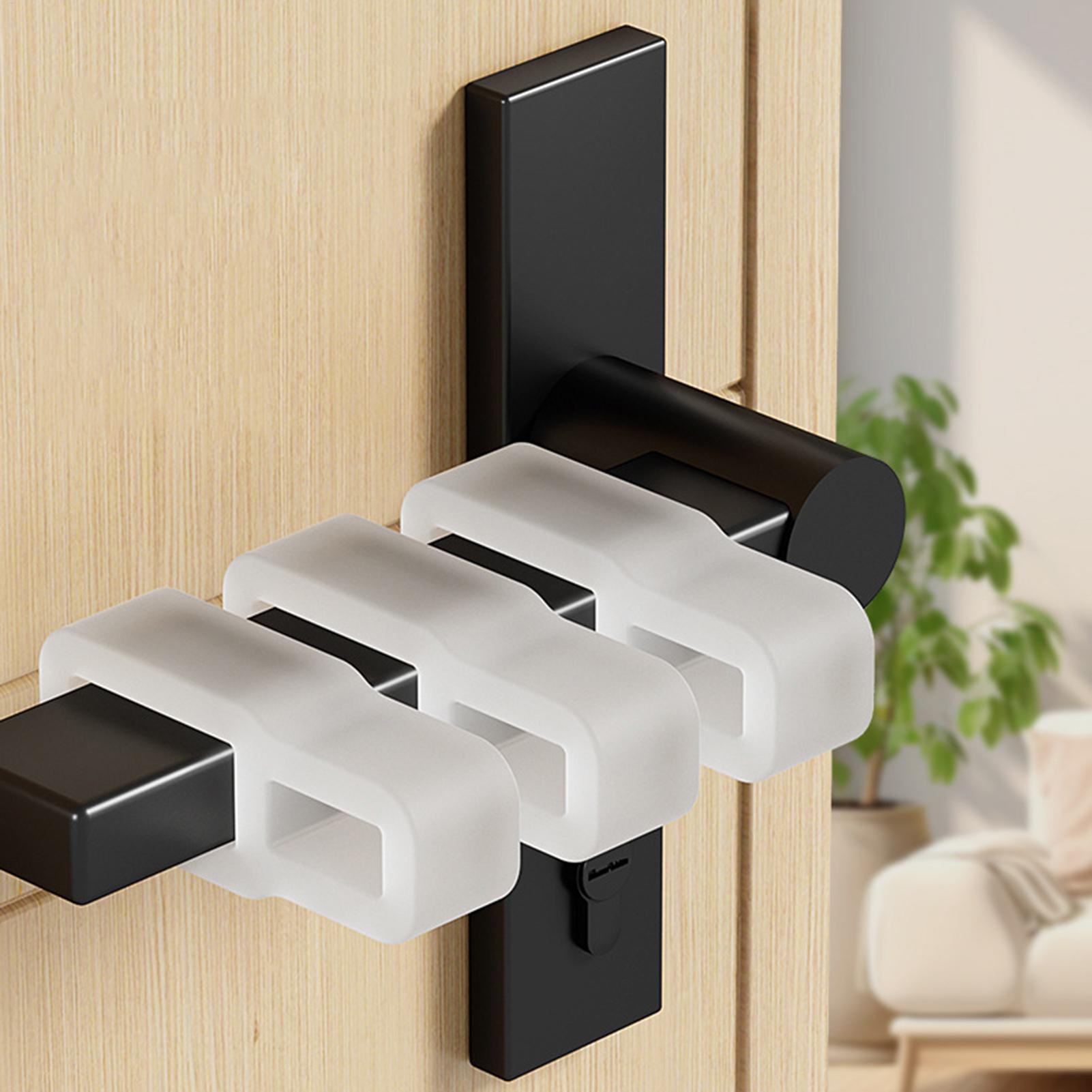Furniture Hardware Tools - 1 個ドアストップシリコーンドアハンドルバッファ壁保護ドアノブバンパー家具保護クラッシュパッド耐衝撃リング