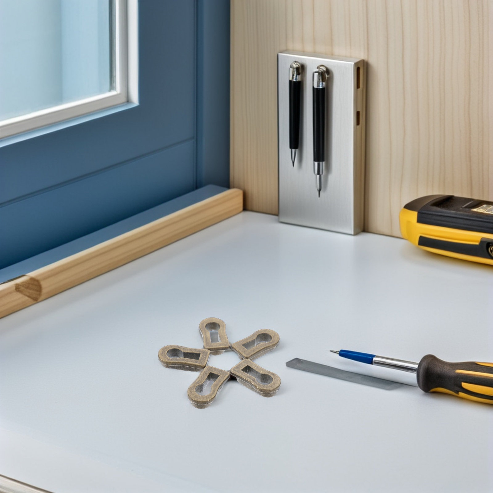 12 個の楕円形亜鉛合金キーホールエスカッションプレート装飾 - Furniture Hardware Brackets のレビューと価格