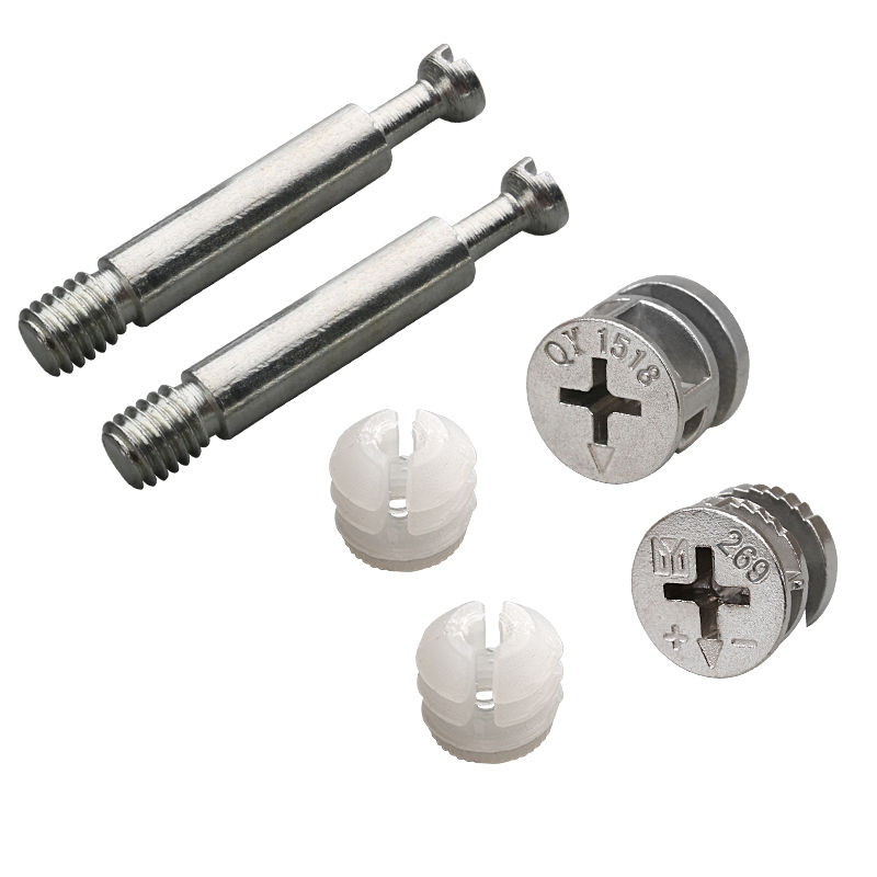 20セット 3イン1 カムロックナットコネクタ 継手 ダボネ - Furniture Joinery Hardware のレビューと価格