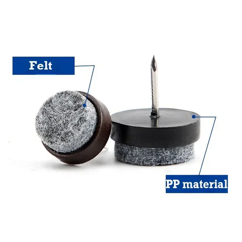 プラスチック製フェルトパッド14-28mm,滑り止め,テーブ - Furniture Hardware For Legs のレビューと価格
