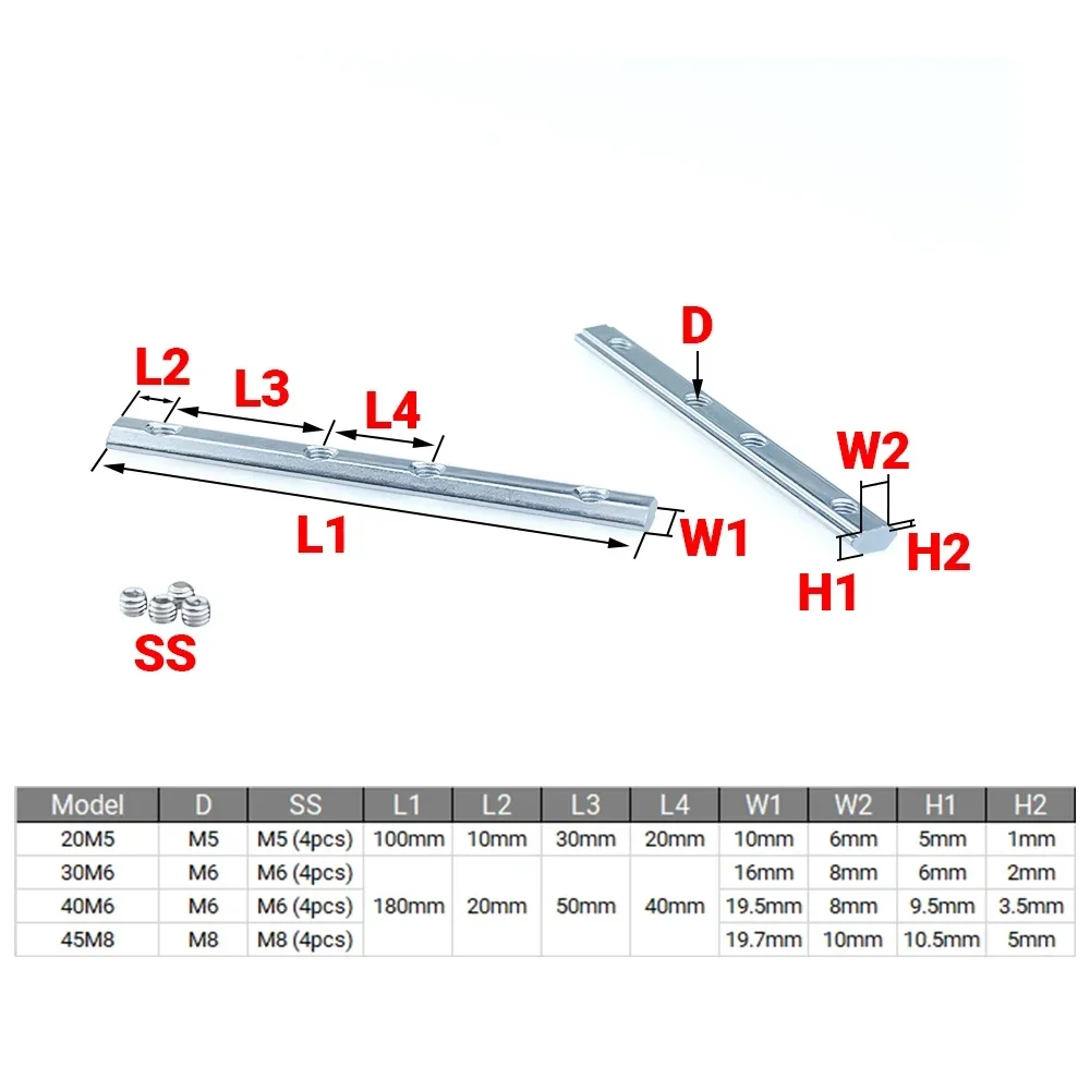 4 個 V スロット T スロットジョイナー 180 度スト - Joint Connector Bracket のレビューと価格