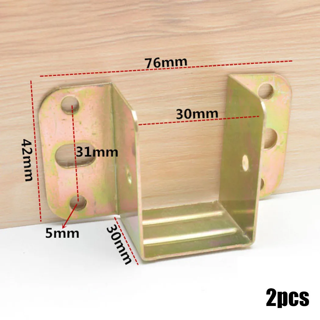 U字型金属製ベッドブラケット、ヒンジ取り付けコネクタ、ハード - Furniture Joinery Hardware のレビューと価格