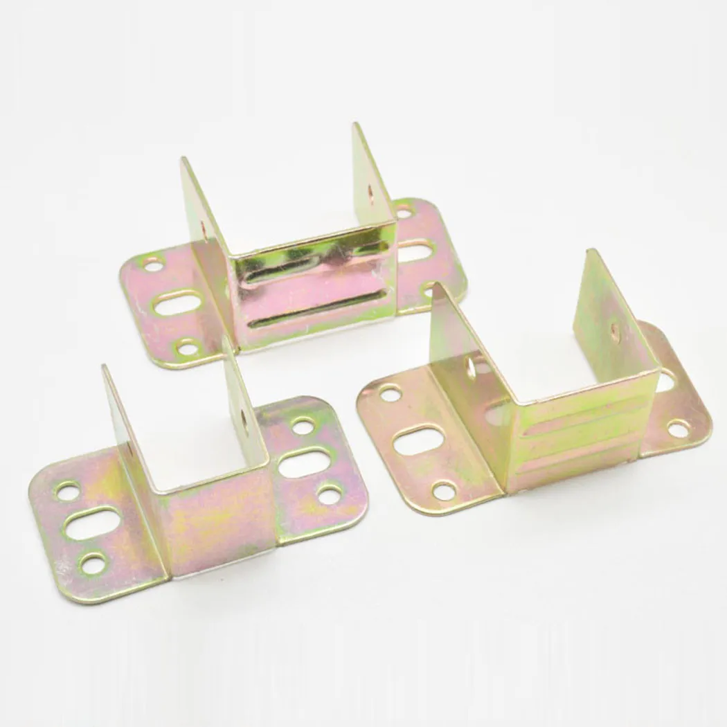 U字型金属製ベッドブラケット、ヒンジ取り付けコネクタ、ハード - Furniture Joinery Hardware のレビューと価格