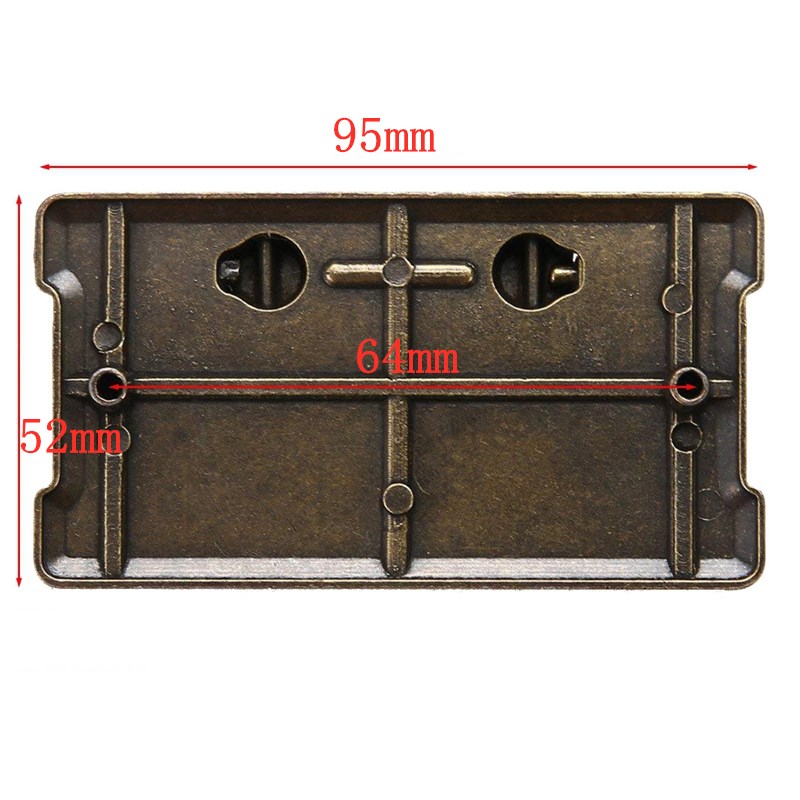 4ピースヴィンテージアンティークブロンズ引き出しリングプルハ - Furniture Hardware Pulls のレビューと価格