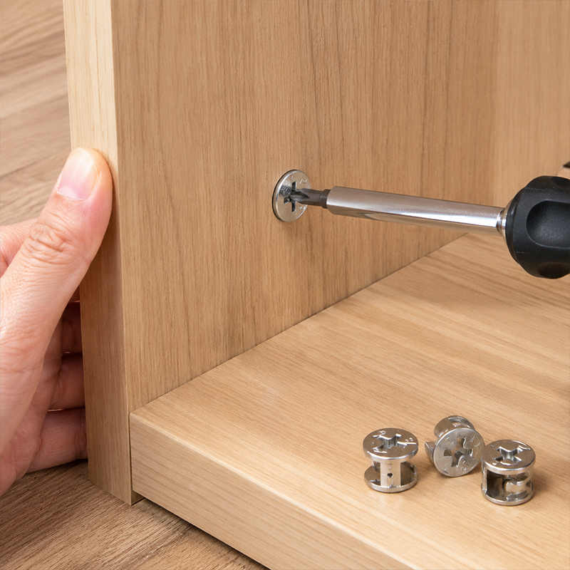 偏心ホイールロック式3-in-1ノックダウン組立ネジコネクタ - Furniture Knock Down Hardware のレビューと価格