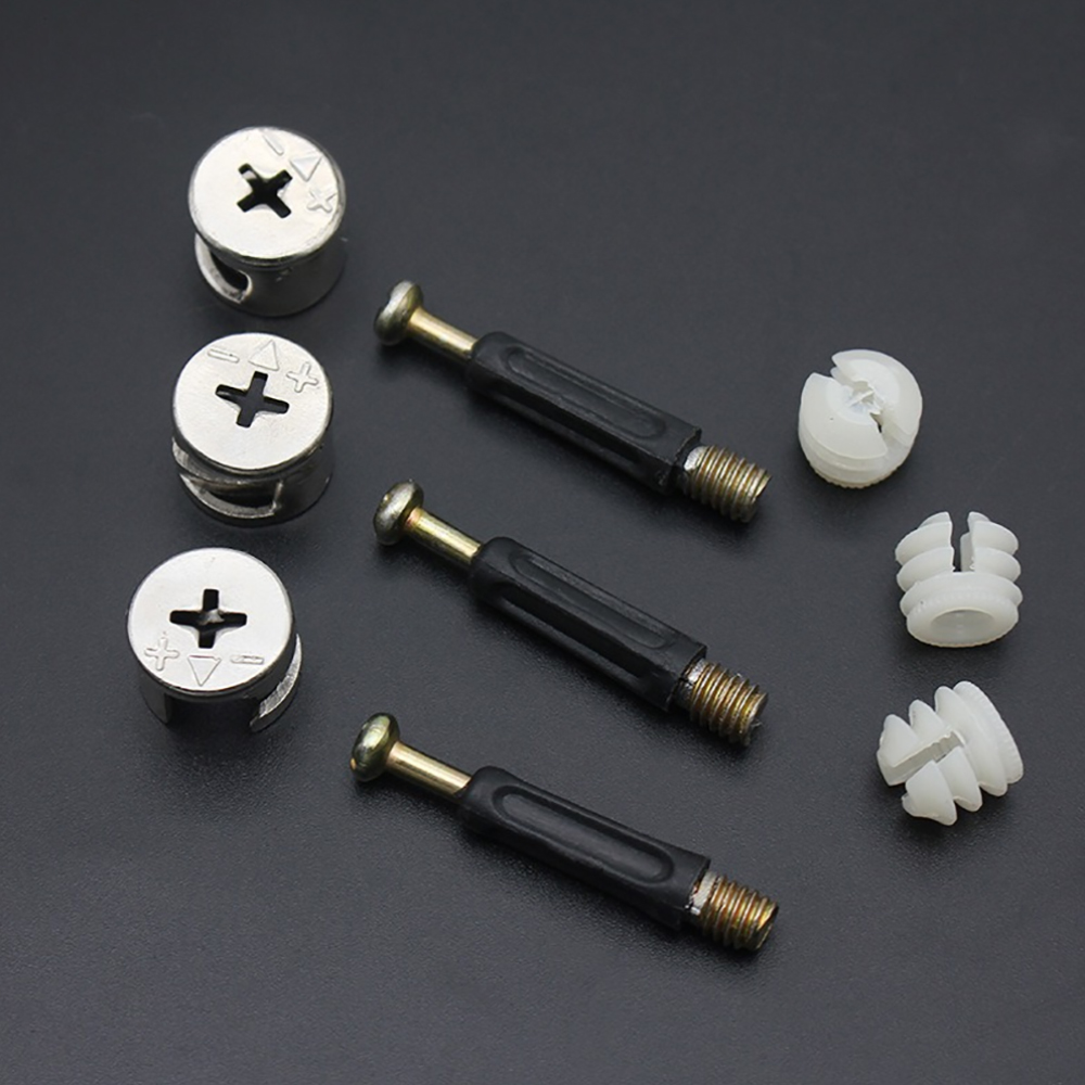 新しい 24 セット ホームカムロックナットコネクタースクリ - Cam Lock Nut のレビューと価格