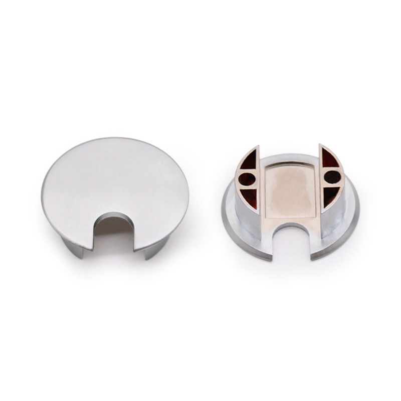 35ミリメートル丸線ケーブルホルダー亜鉛合金ワイヤー収納グロ - Furniture Hardware Outlet のレビューと価格