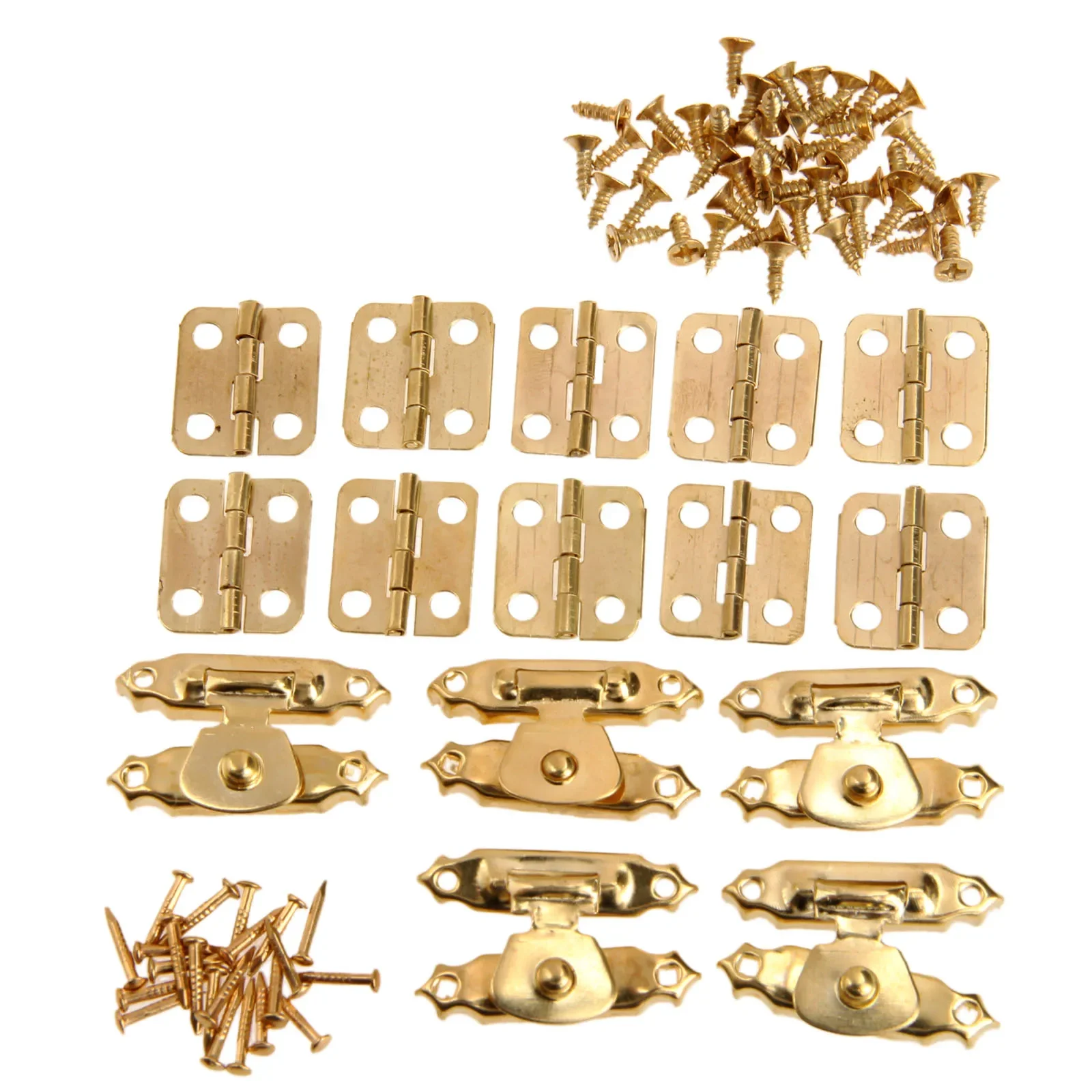 ヴィンテージラウンドヒンジ,15ピース/セット,鉄の装飾的な - Furniture Joinery Hardware のレビューと価格