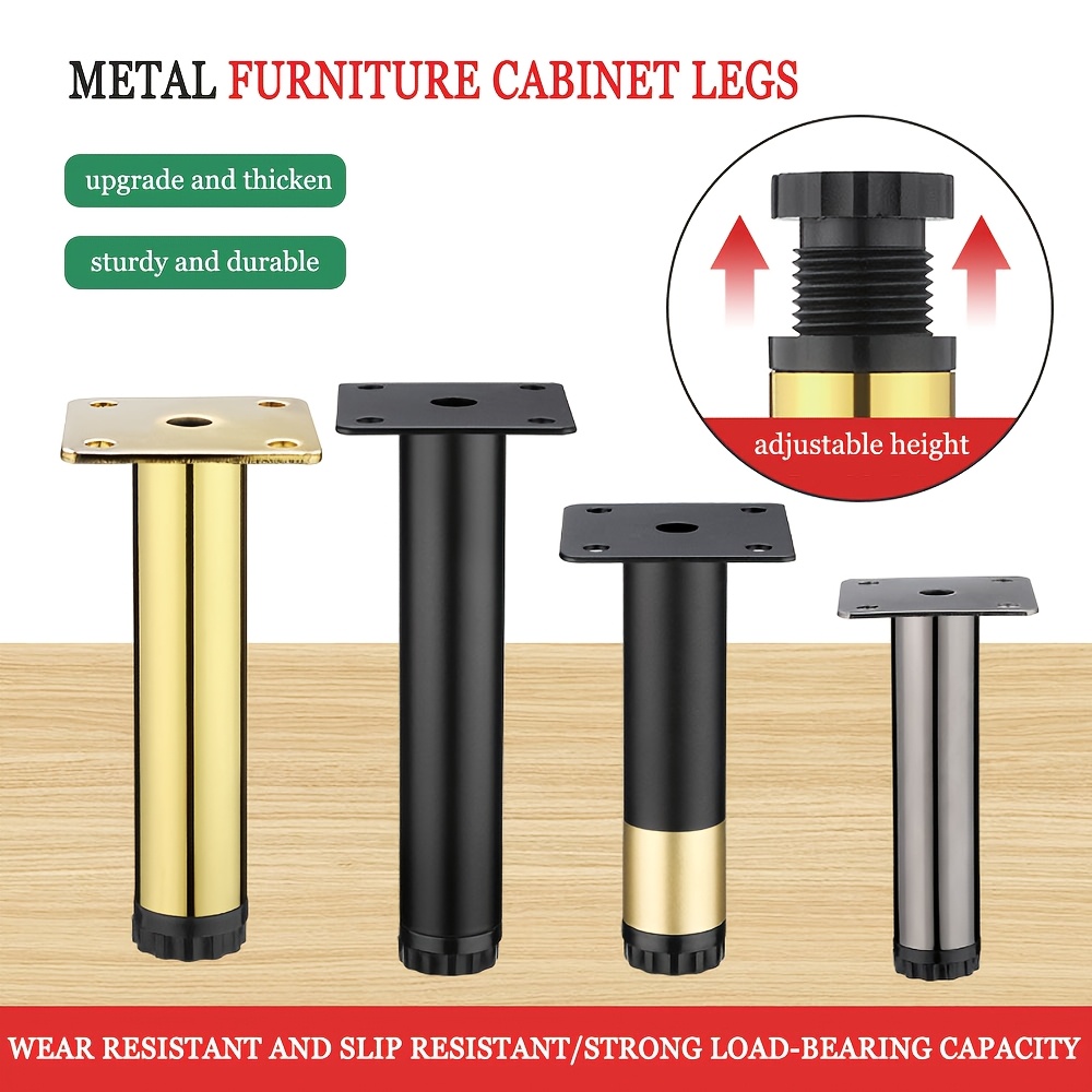 4 個 10 センチメートル家具ソファテーブル脚ラウンドチュ - Furniture Hardware For Legs のレビューと価格