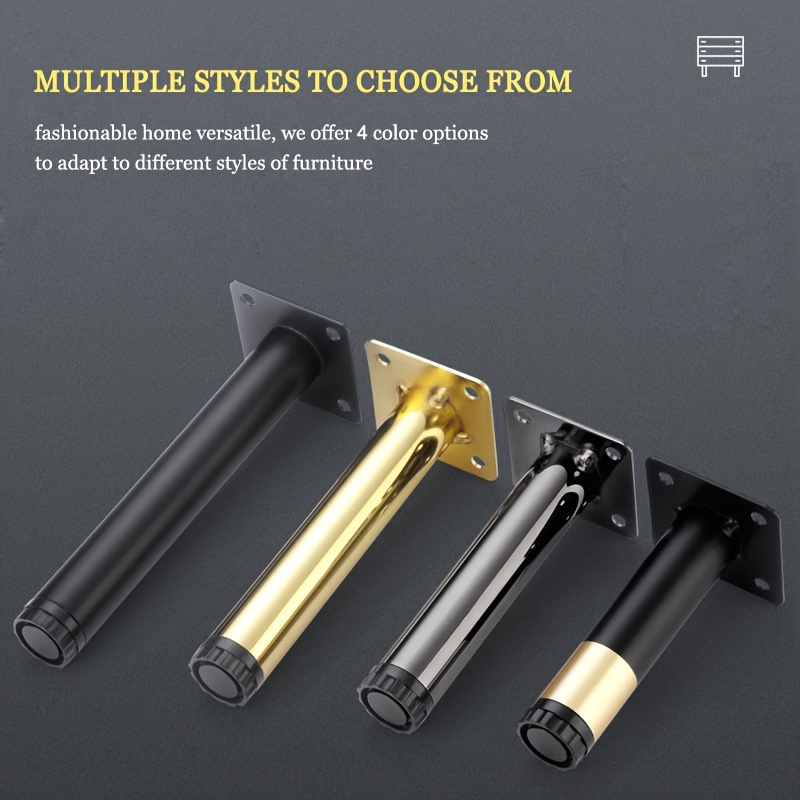 4 個 10 センチメートル家具ソファテーブル脚ラウンドチュ - Furniture Hardware For Legs のレビューと価格