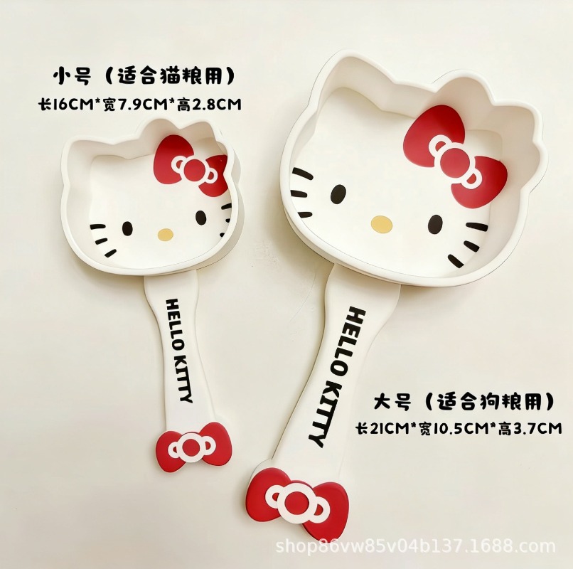 かわいいハローキティ漫画ペット用給餌スプーンロングハンドル大 - Furniture Hardware Brackets のレビューと価格
