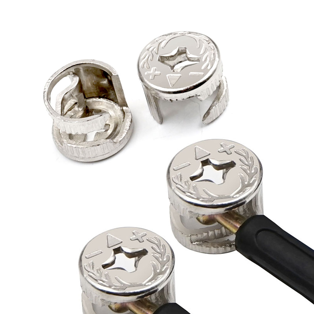 3 in 1ダボジグネジ家具接続金具セット偏心ホイールナット - Cam Lock Nut のレビューと価格