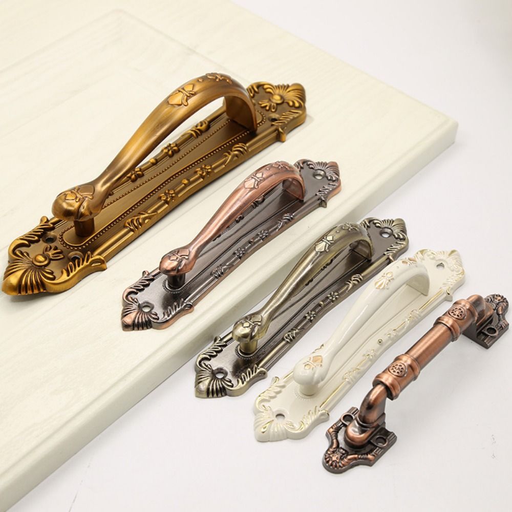 家庭用のクラシックなレトロなスタイルのドアハンドル,引き出し - Furniture Hardware Pulls のレビューと価格