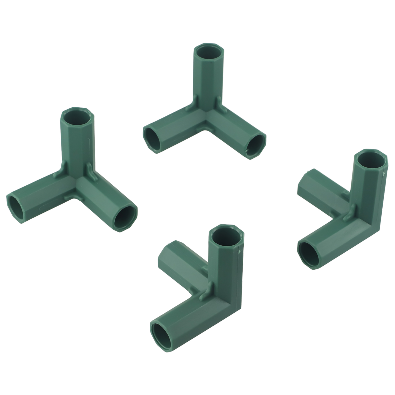 4 個 16 ミリメートルプラスチック温室フレームビルディン - Joint Connector Bracket のレビューと価格