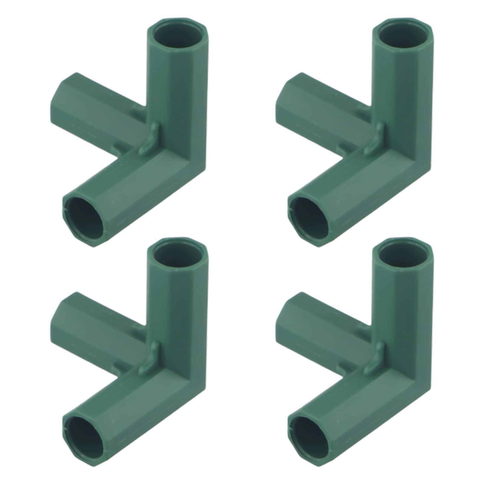 4 個 16 ミリメートルプラスチック温室フレームビルディン - Joint Connector Bracket のレビューと価格