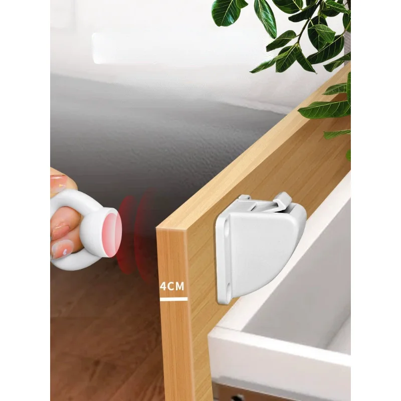 目に見えない磁気キャビネットロック子供用ベビー安全ロックアン - Furniture Joinery Hardware のレビューと価格