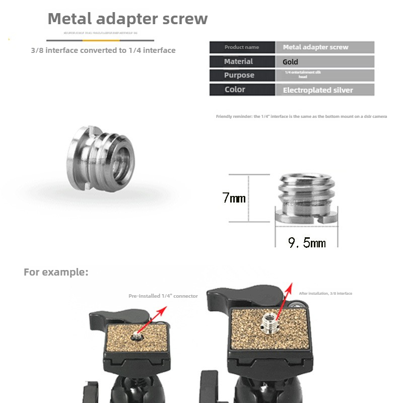 10個 ﻿   ユニバーサルカメラアダプターネジ 1/4 か - Cam Lock Nut のレビューと価格