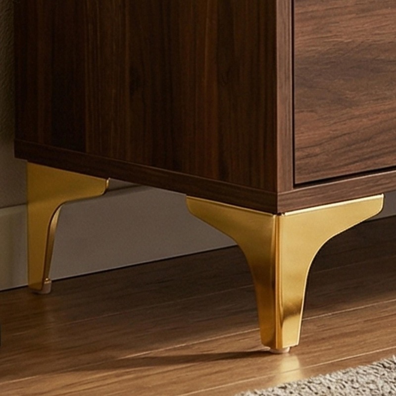 金属製家具脚交換用足部 ゴールド ブラック シルバー スチー - Furniture Hardware For Legs のレビューと価格