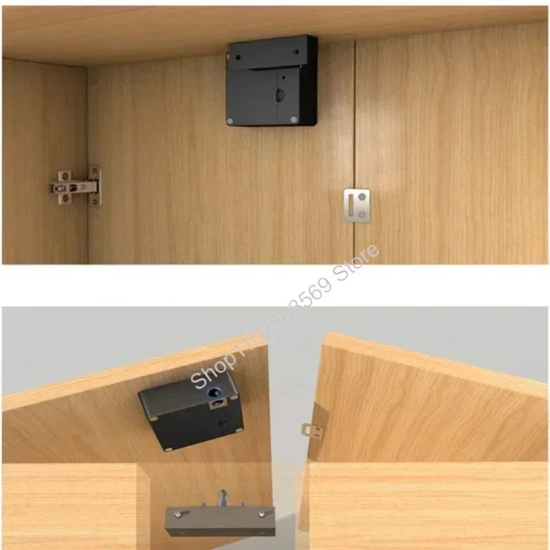 Tuya スマートキャビネットドアロックキーレス不可視電子ロ - Furniture Hardware Brackets のレビューと価格