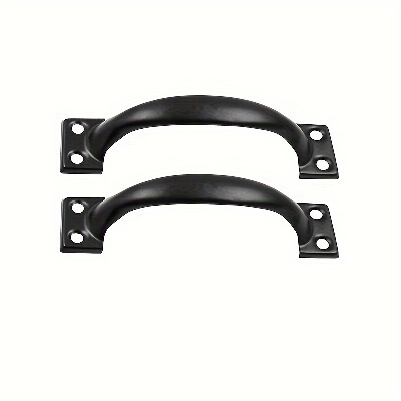 2個入りDIY家具用鉄製ハンドル、ドア、ゲート、窓、引き戸、 - Furniture Hardware Tools のレビューと価格
