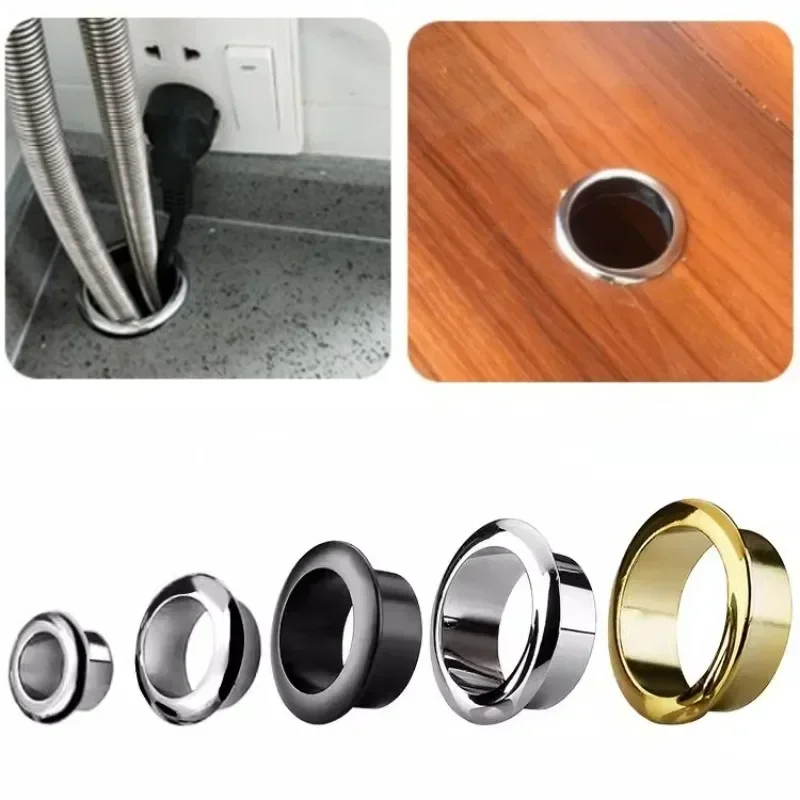 新しいオフィスデスク配線穴装飾カバープラスチック製コンピュー - Furniture Hardware Outlet のレビューと価格