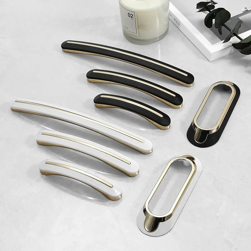 モダンなシンプル亜鉛合金製キャビネット引き出しハンドル、軽量 - Furniture Hardware Pulls のレビューと価格