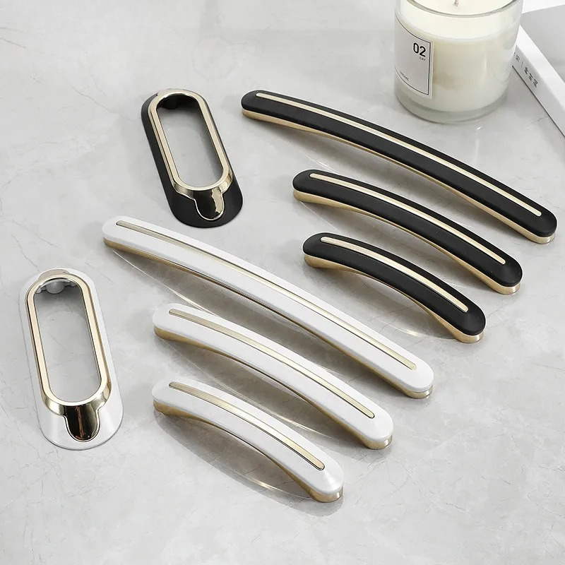 モダンなシンプル亜鉛合金製キャビネット引き出しハンドル、軽量 - Furniture Hardware Pulls のレビューと価格