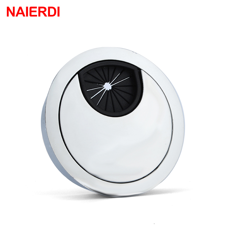 NAIERDI 亜鉛合金デスクワイヤー穴カバーベースコンピュ - Furniture Hardware Outlet のレビューと価格